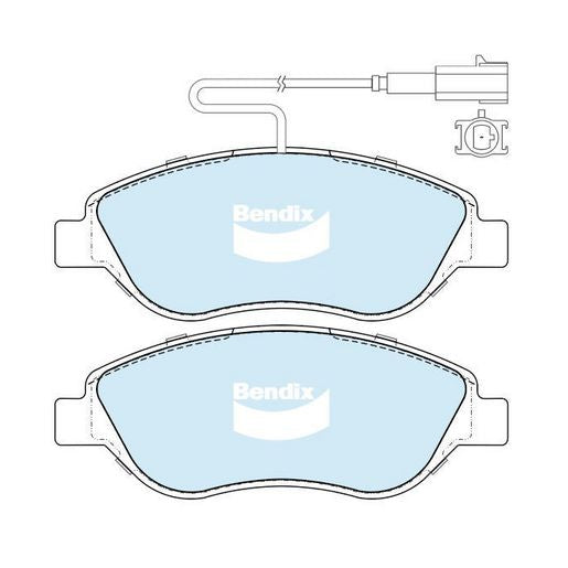 Bendix Brake Pads Set - Euro+ DB2247 EURO+