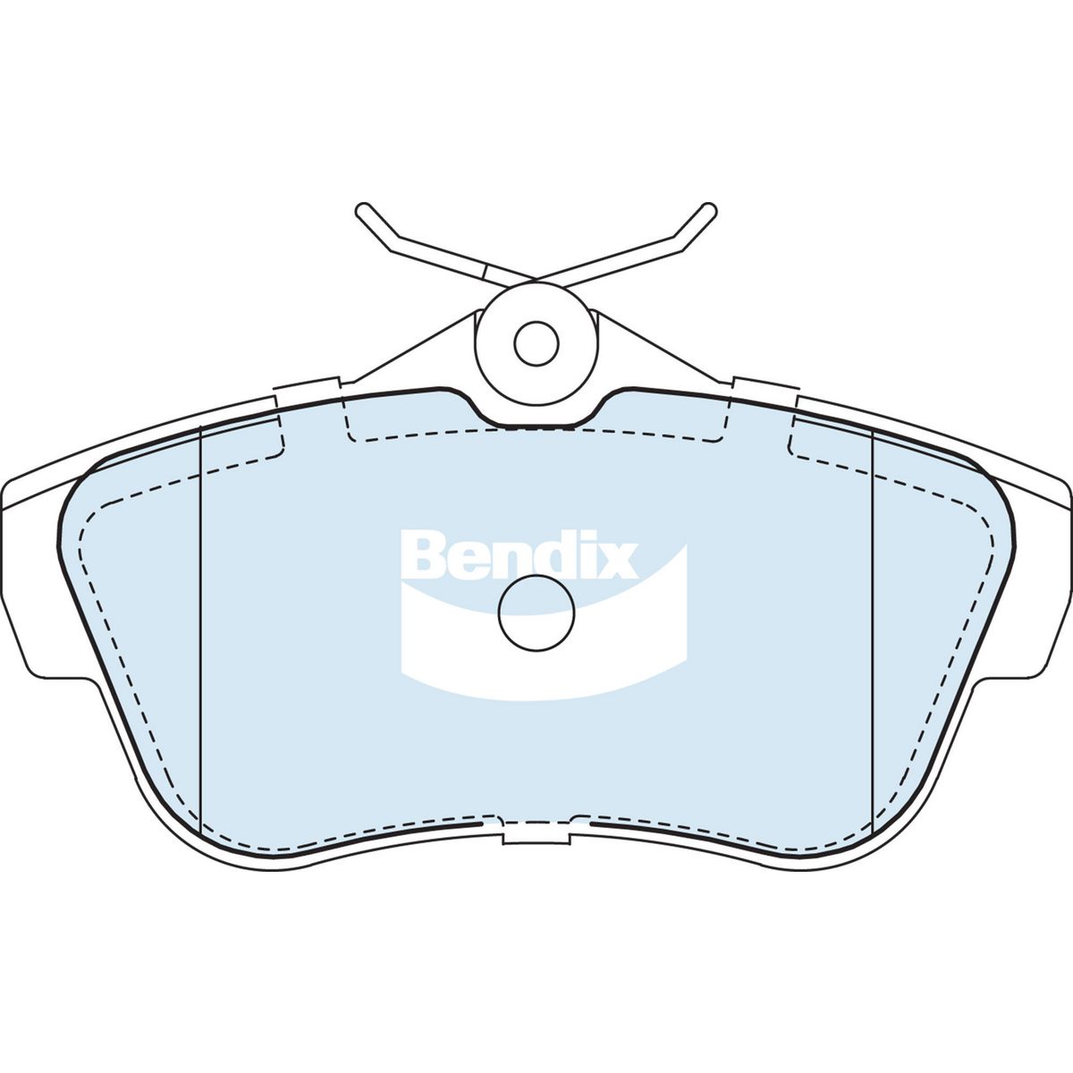 Bendix Heavy Duty Brake Pad Set Rear DB2327 HD