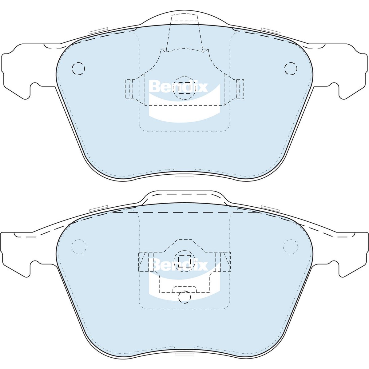 Bendix Brake Pads Set - Ultimate+ DB1658 ULT+