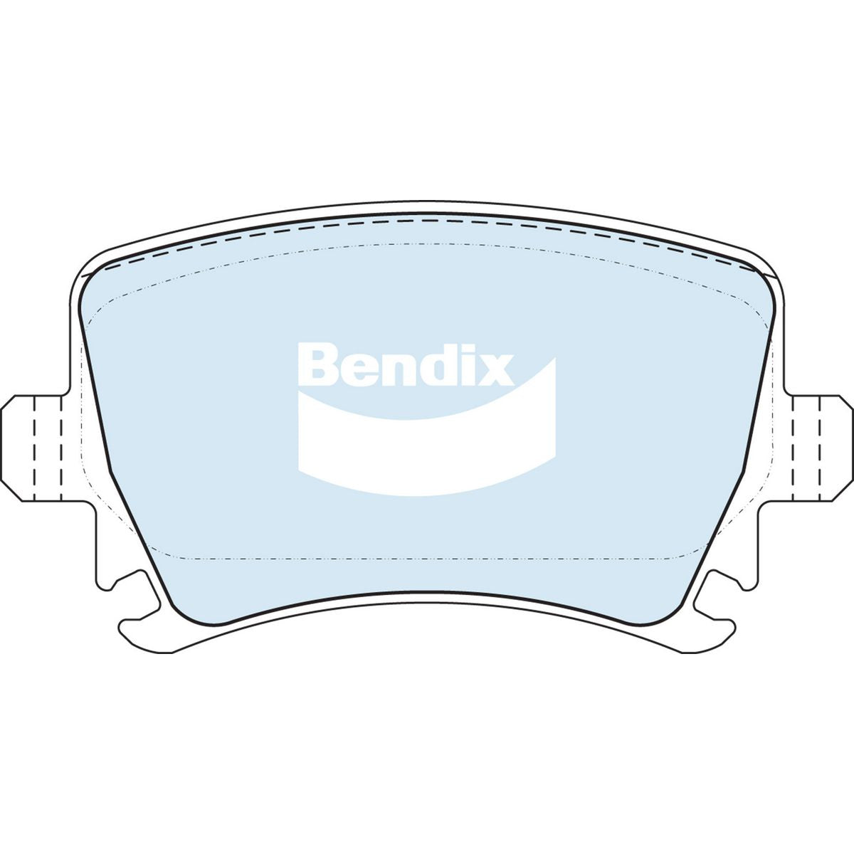 Bendix Brake Pads Set - General Ct DB1865 GCT