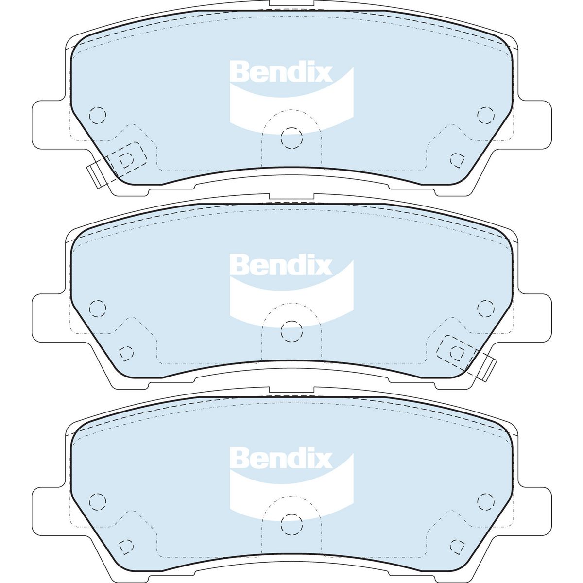 Bendix Brake Pads Set - Srt Street Road Track DB2412 SRT