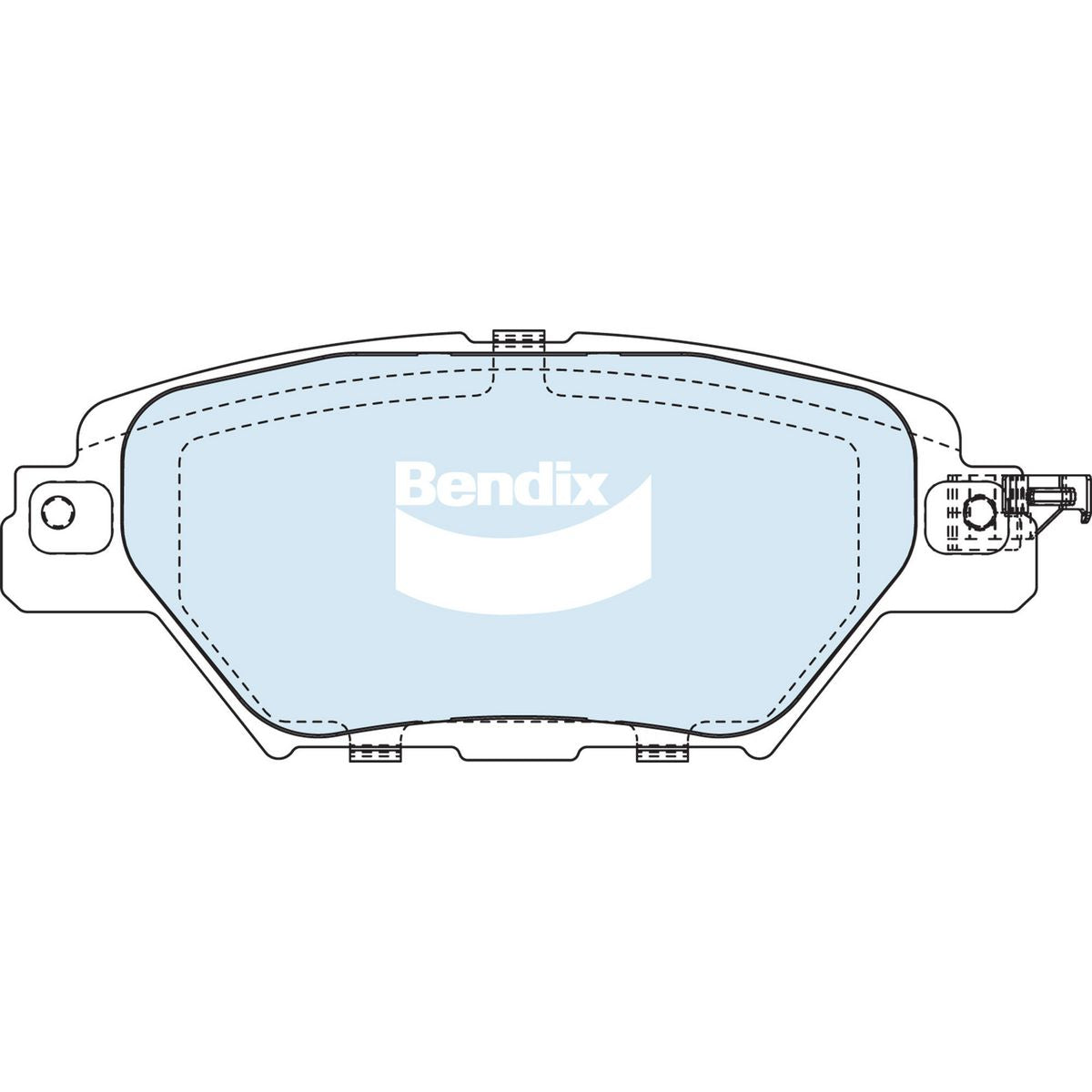 Bendix Brake Pads Set - General Ct DB2485 GCT