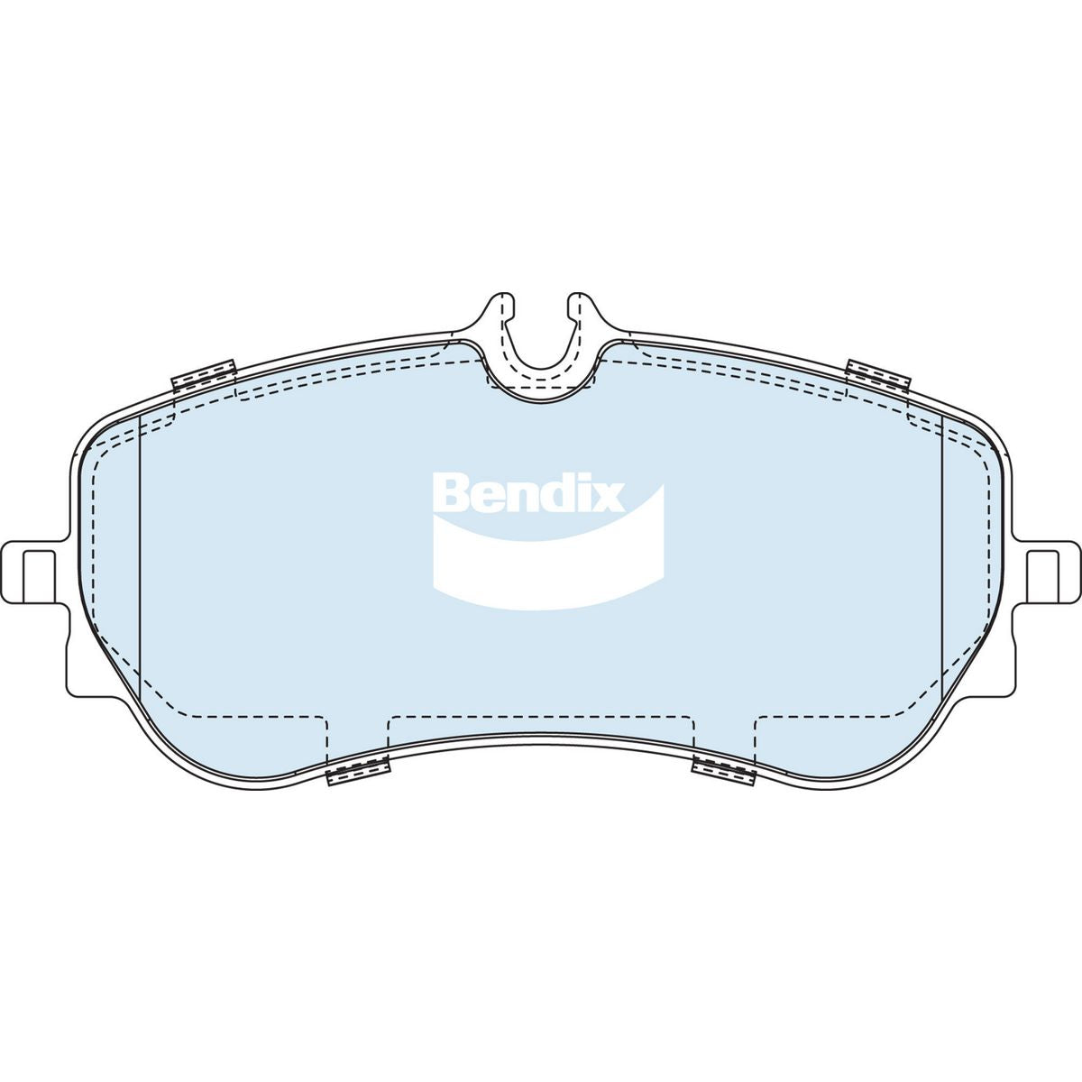 Bendix Ultimate 4WD Brake Pad Set DB2596 ULT4WD