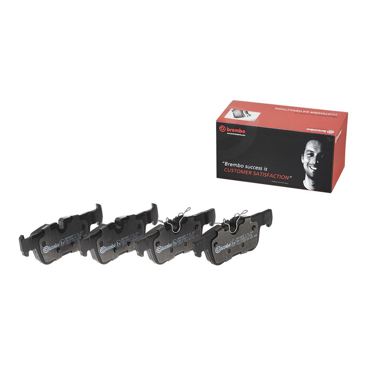 Brembo Brake Pad Rear Set (Low-Met) P06094