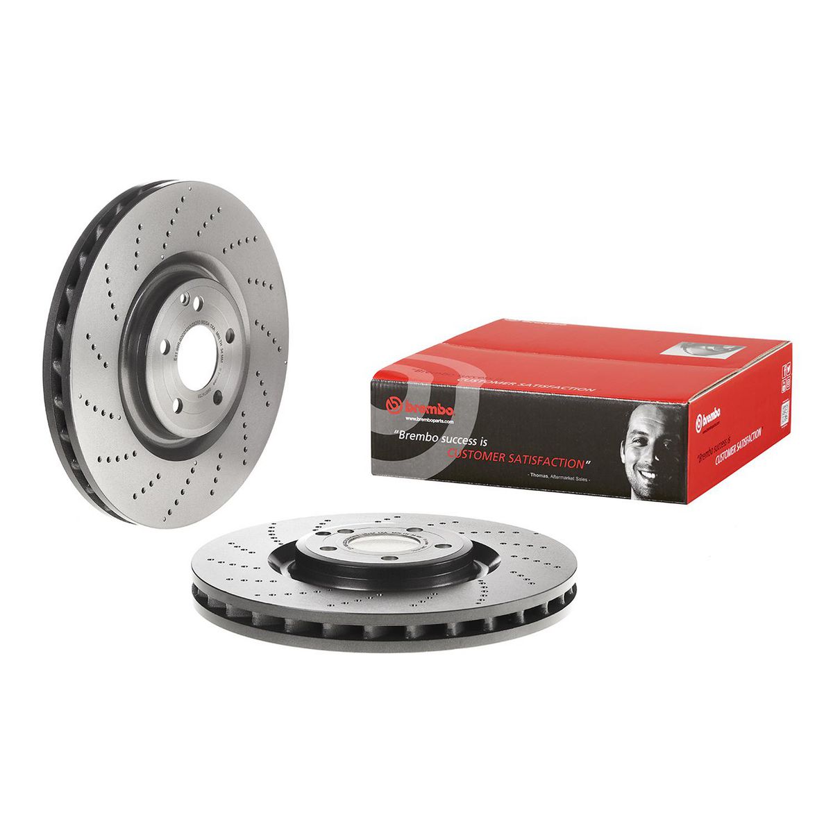 Brembo OE Brake Rotor Single Front 09.B747.51