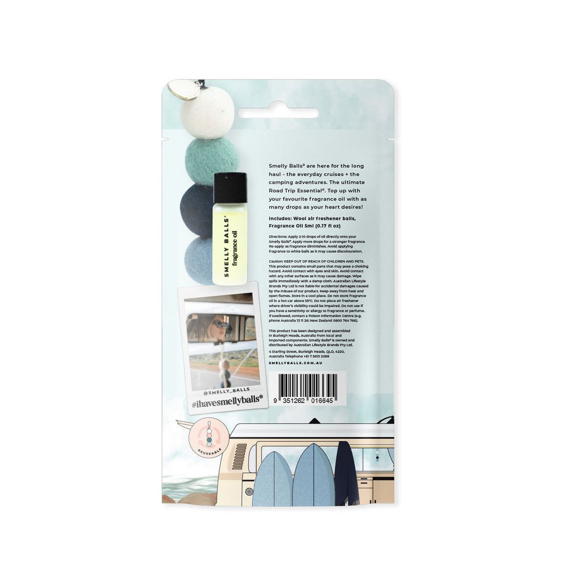 Smellyballs Cove - Coastal Drift 5Ml Set - Pouch ARSBSCVCD