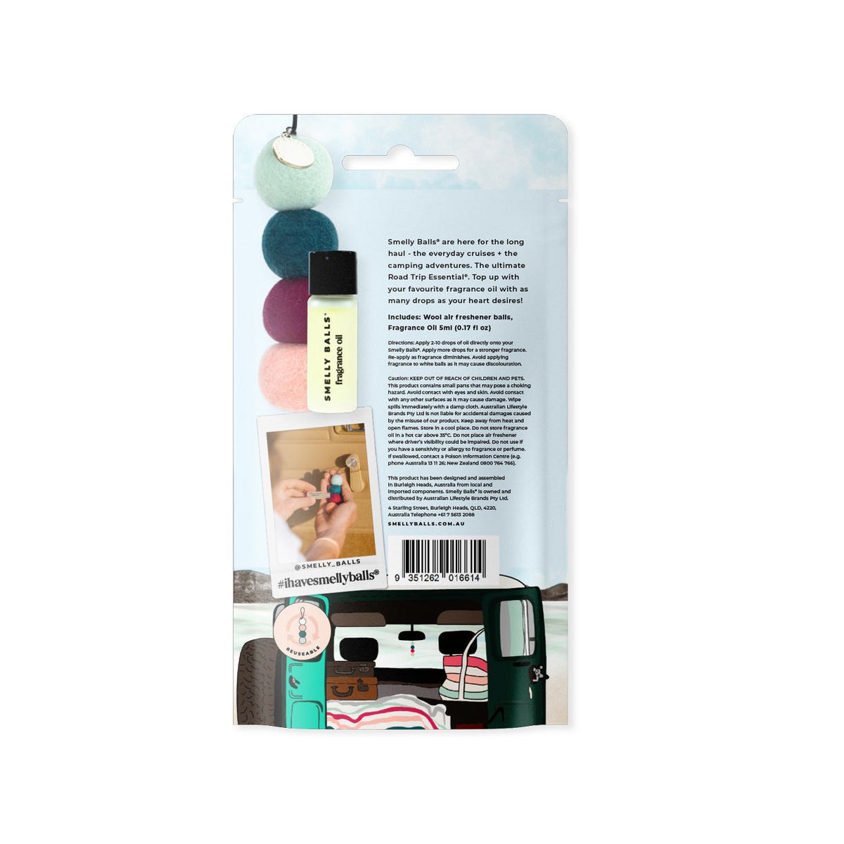 Smellyballs Roadie - Honeysuckle 5Ml Set - Pouch ARSBSRDSP