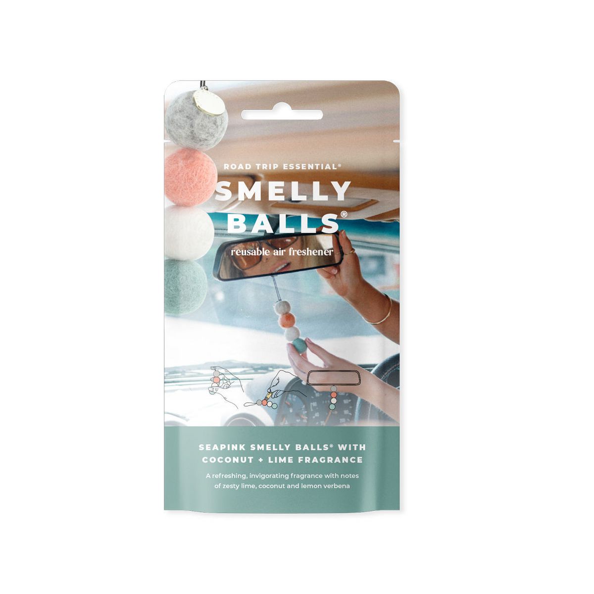 Smellyballs Seapink - Sweet Pea 5Ml Set - Pouch ARSBSSPCL