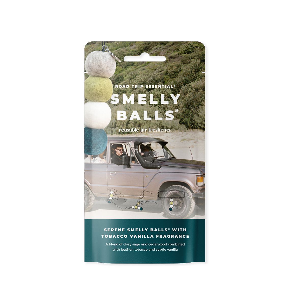 Smellyballs Serene - Native Trees 5Ml Set - Pouch ARSBSSRTV
