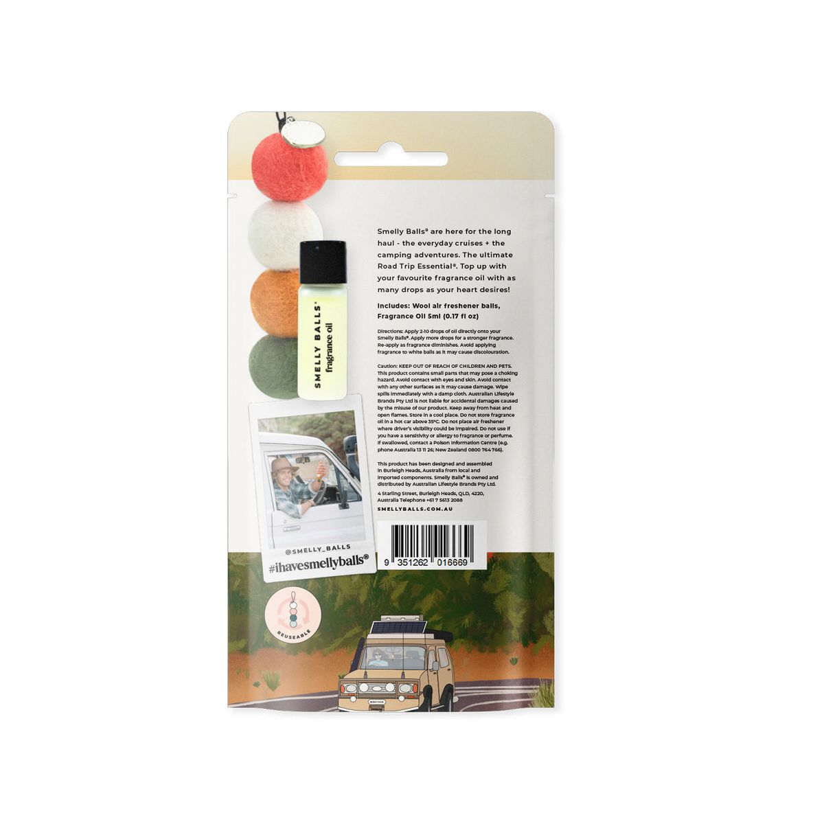 Smellyballs Sunglo - Dream Thyme 5Ml Set - Pouch ARSBSSGNT