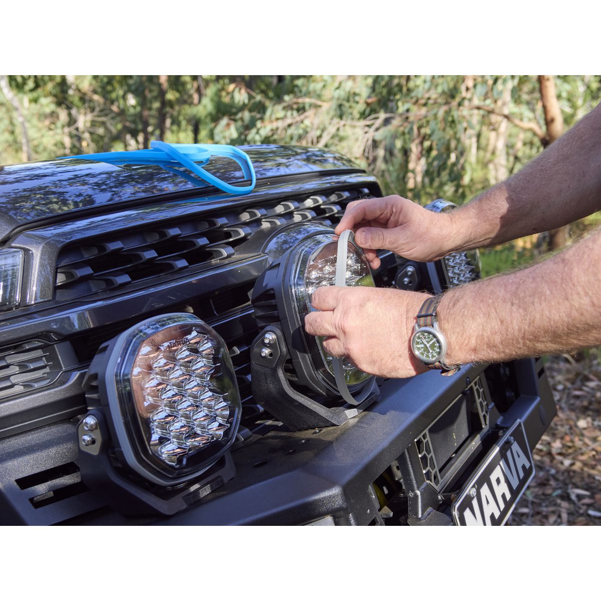 Narva Ex2 7 Inch LED Driving Light 12V/24V - Single 72170