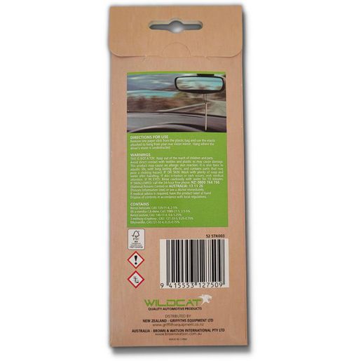 Wildcat Paper Sticks Air Freshener Strawberry 3 Pack 52 STK003