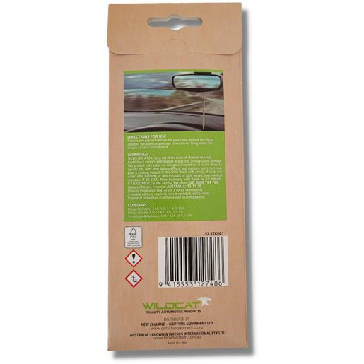 Wildcat Paper Sticks Air Freshener Wildberry 3 Pack 52 STK001