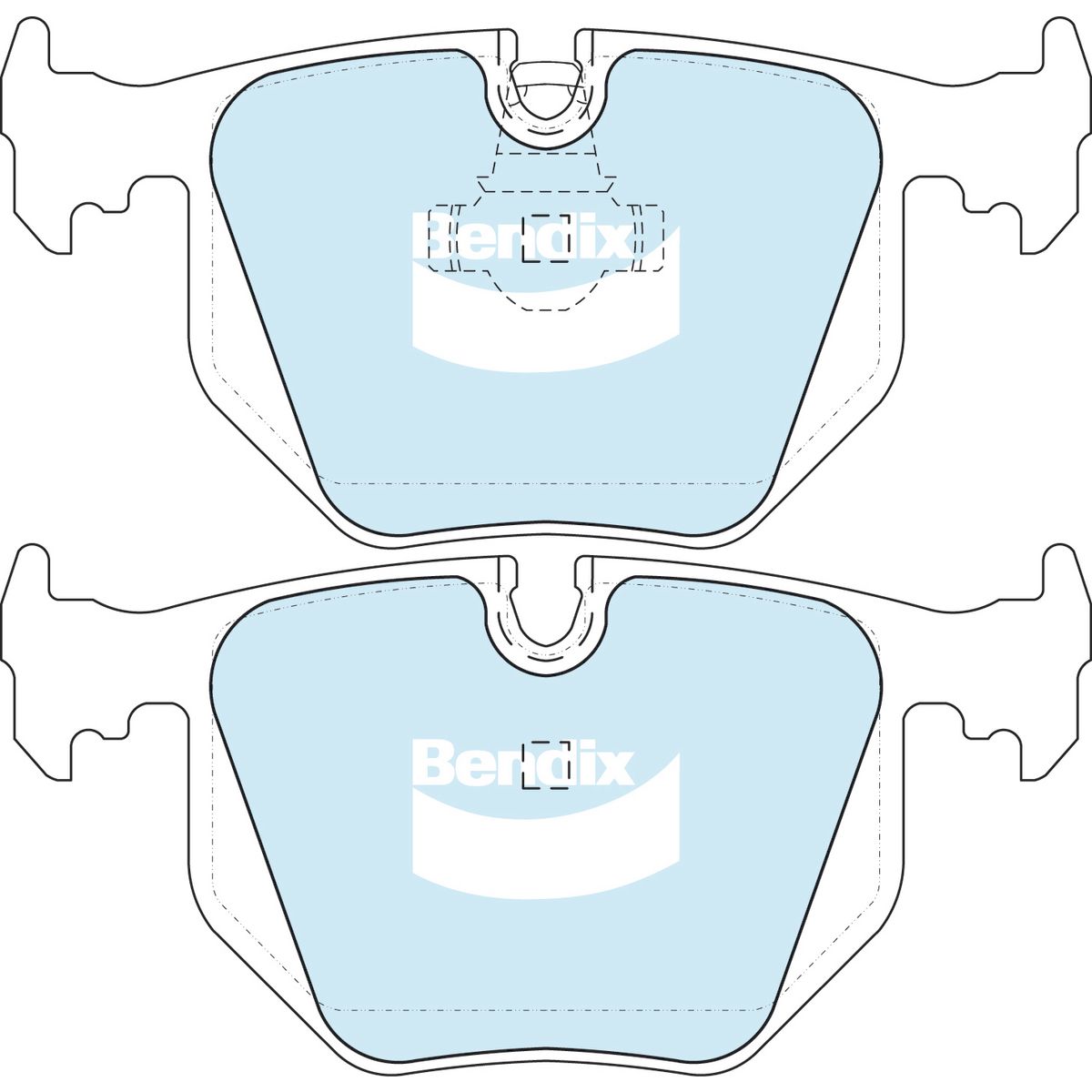 Bendix Ultimate+ Brake Pad Set Front DB1397 ULTPLUS