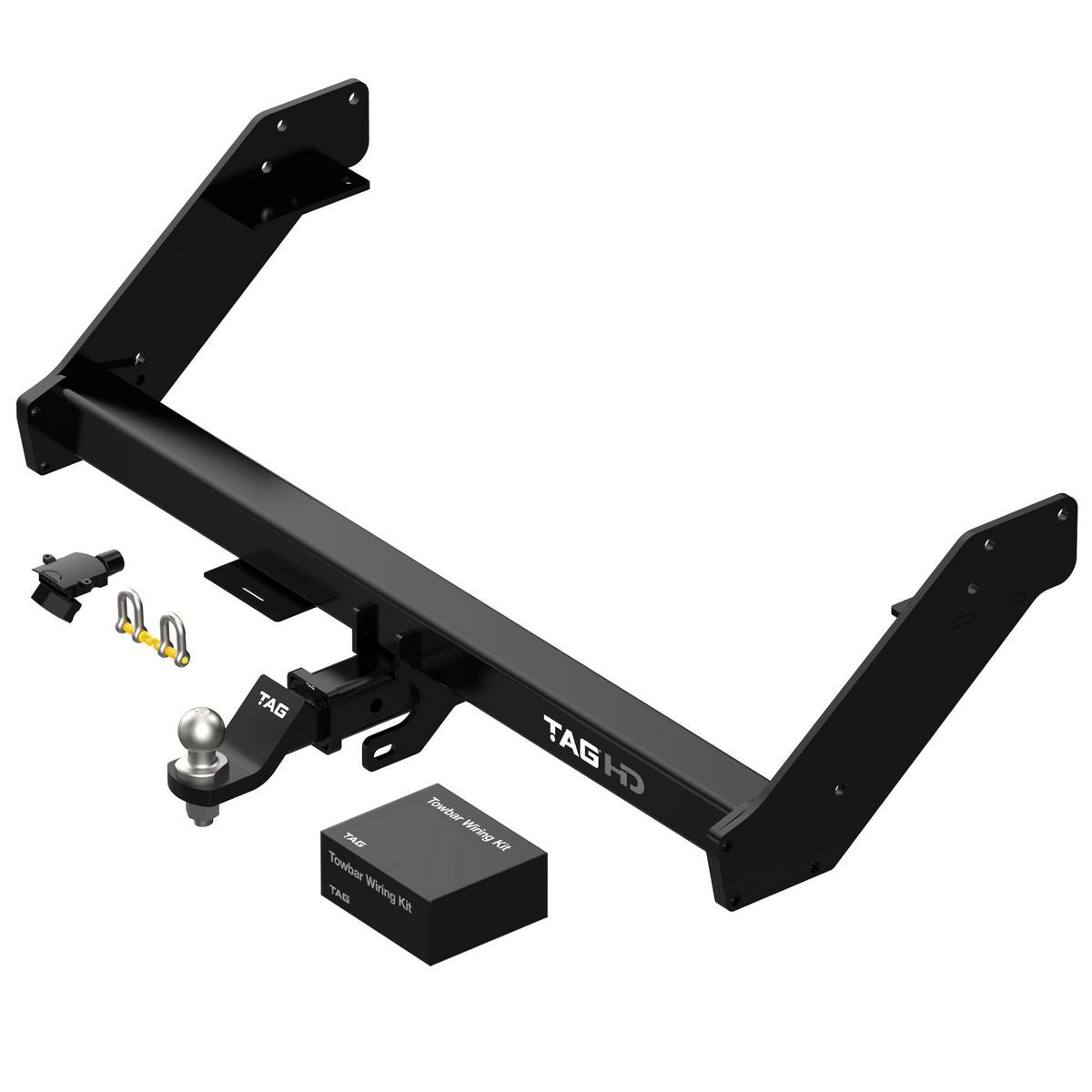 TAG Heavy Duty 3 Piece Towbar Kit Class 4 T7F706-K201