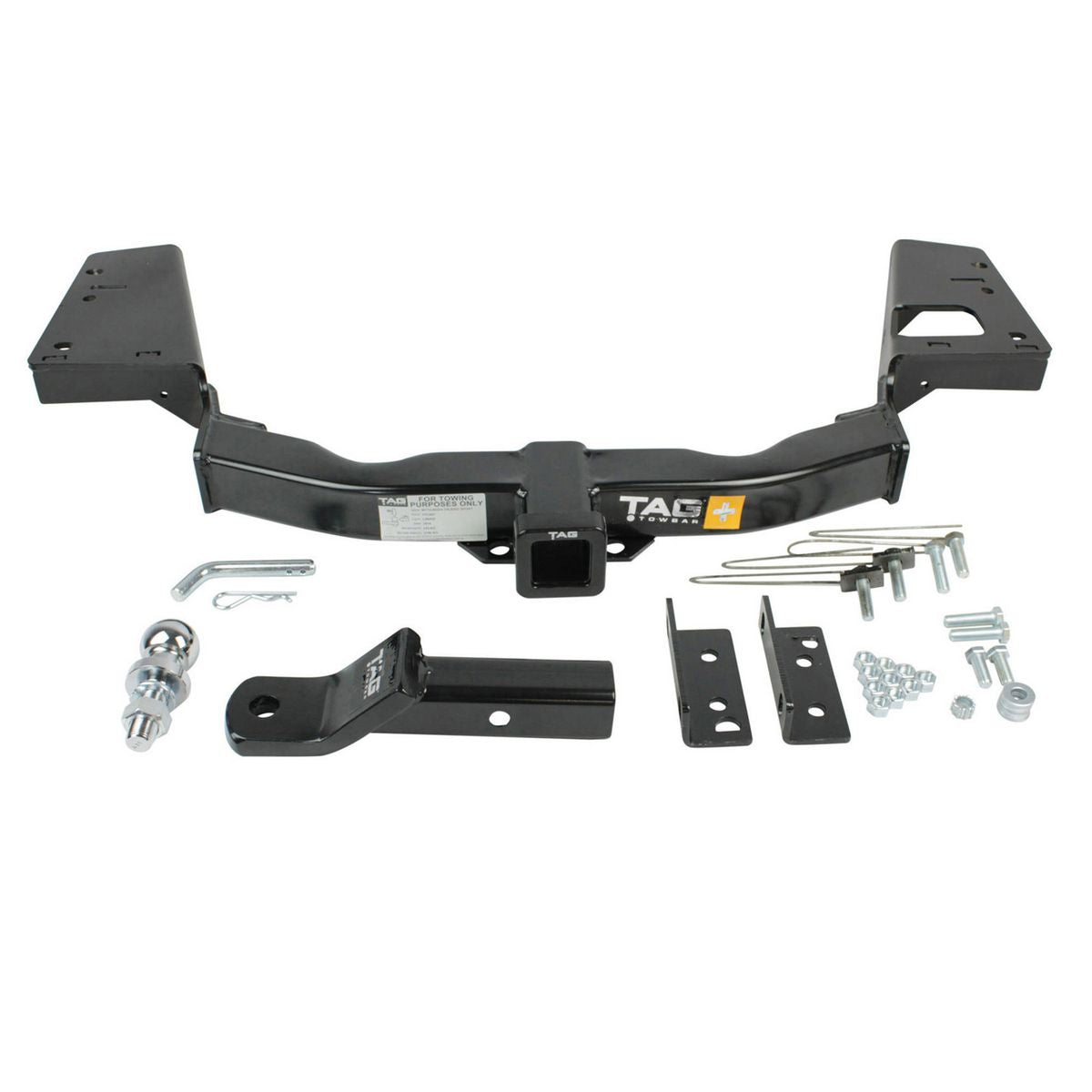 TAG Heavy Duty 3 Piece Towbar Kit Class 4 T7C667-K201