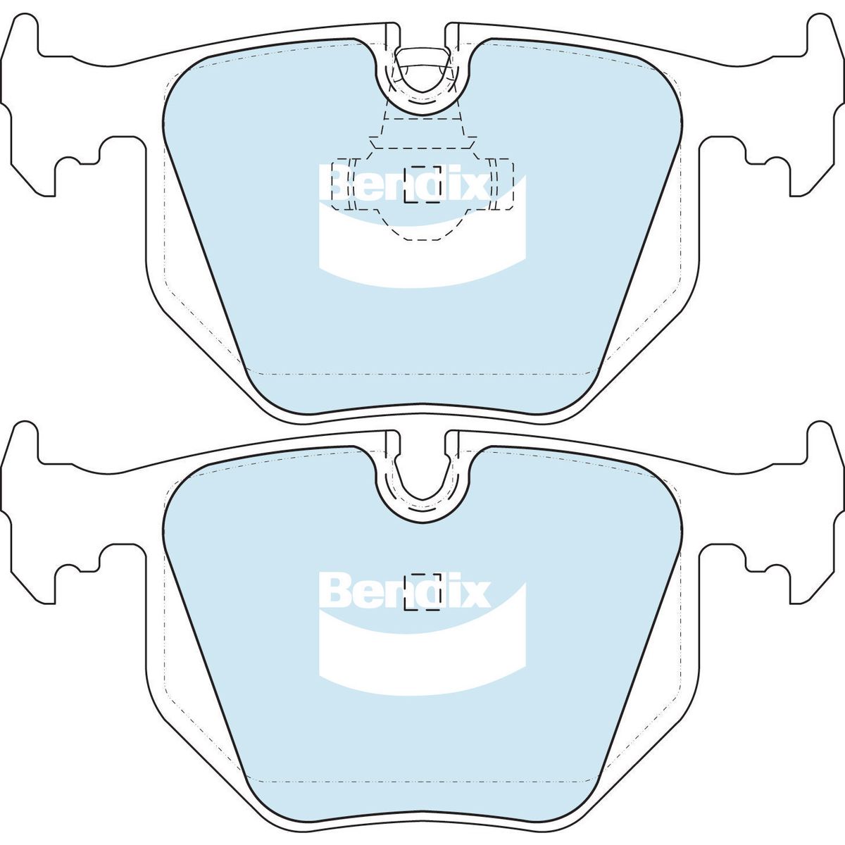 Bendix Ultimate+ Brake Pad Set Front DB1397 ULTPLUS