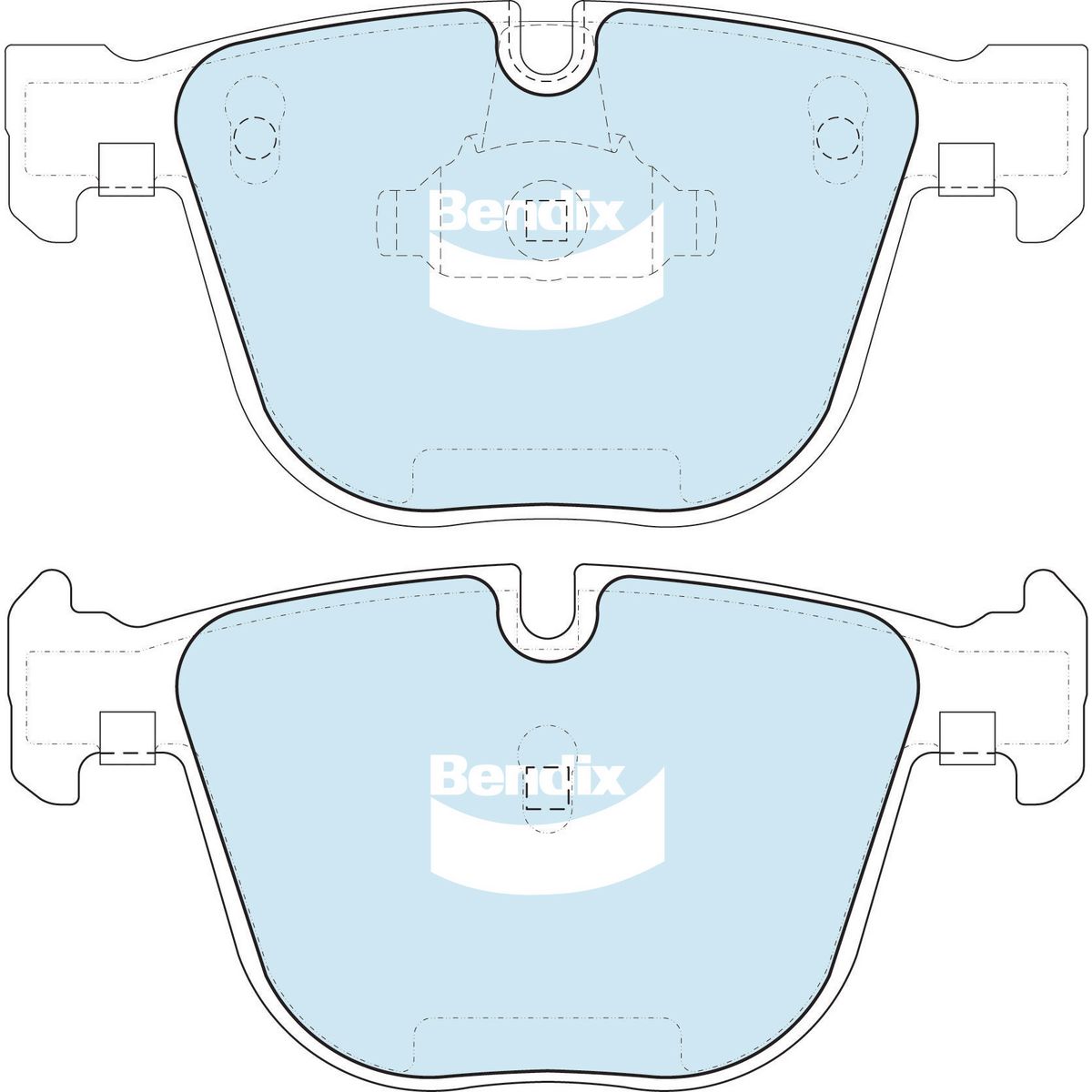 Bendix Brake Pads Set - General Ct DB1449 GCT