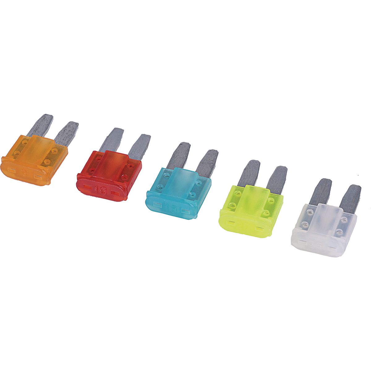 OEX Micro 2 Blade Fuse Assortment - Pack Of 5 ACX1659