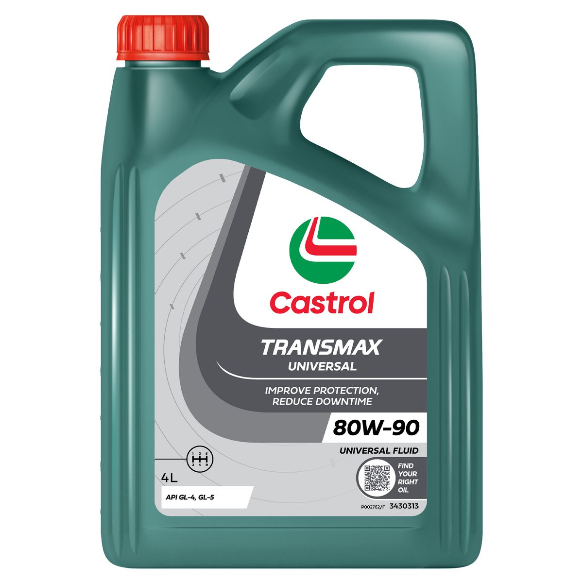 Castrol TRANSMAX Universal 80W-90 Gear Oil 4L 3430313