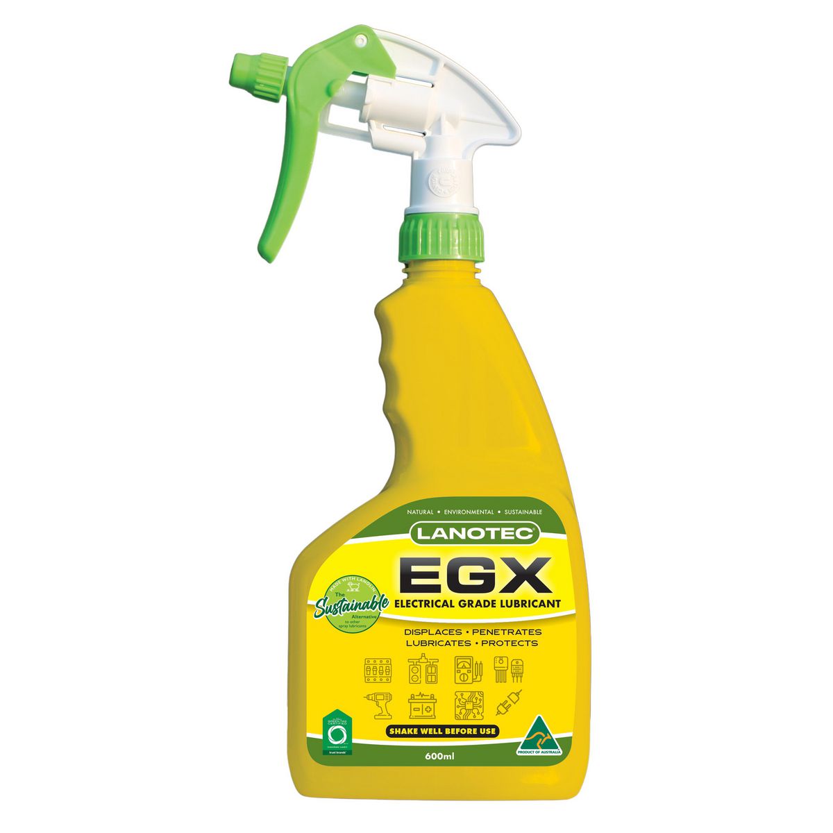 Lanotec Electrical Grade Lubricant- 600 Ml Spray Pack EGX\0005