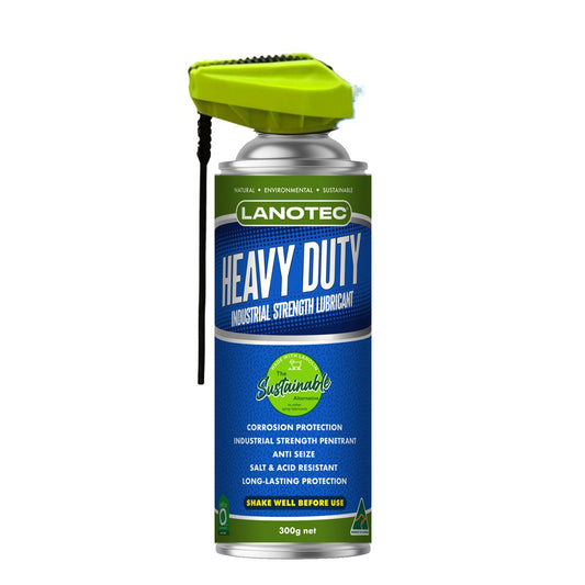 Lanotec Heavy Duty Industrial Strength Lubricant - 300g Aerosol