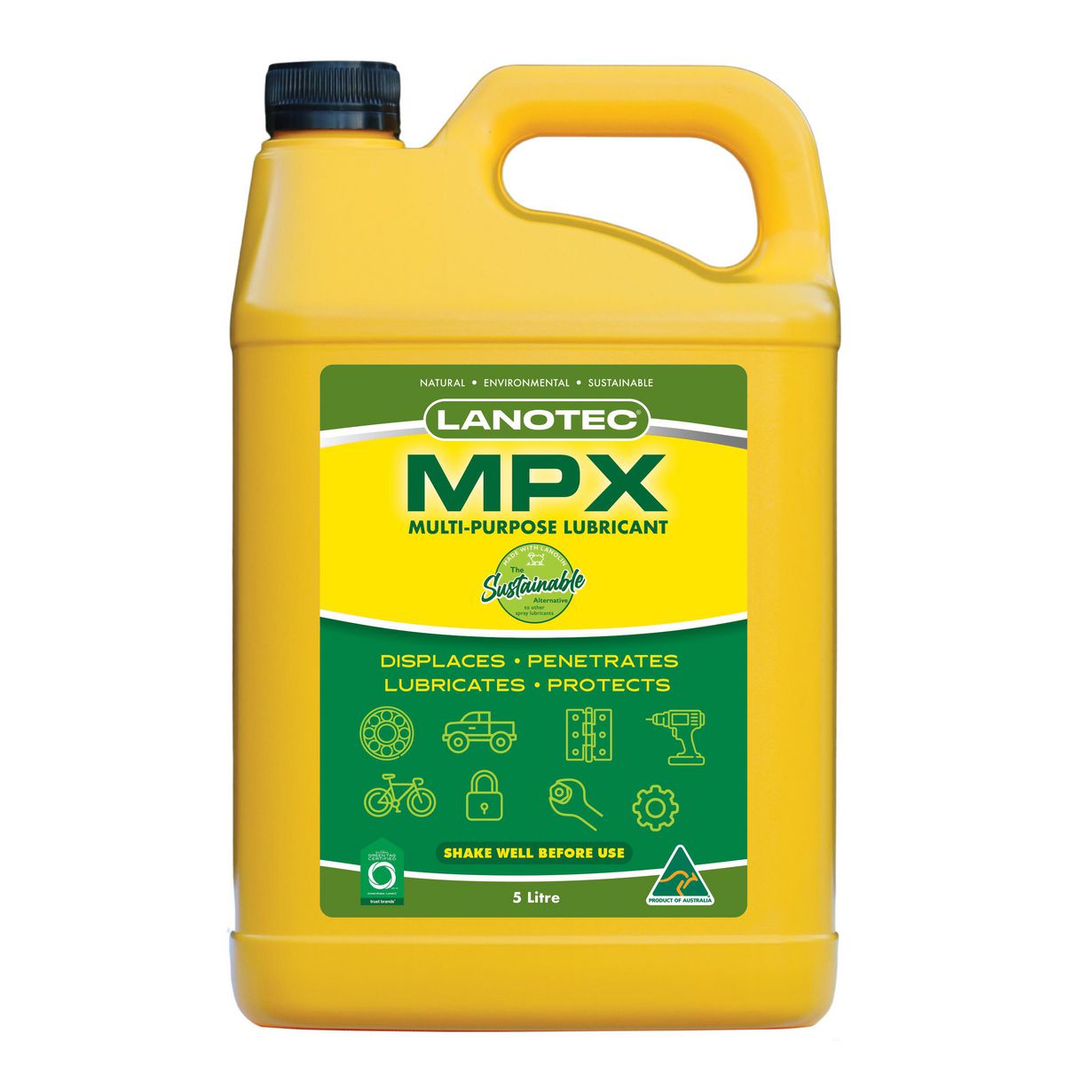 Lanotec Multi-Purpose Lubricant/Penetrant - 5 Litre MPX\0005