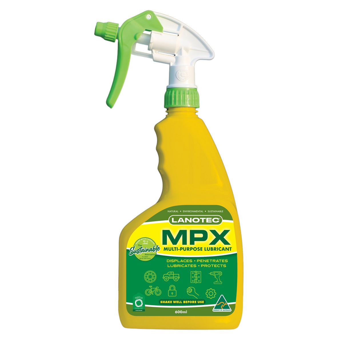 Lanotec Multi-Purpose Lubricant/Penetrant - 600 Ml Spry Pack MPX\SP-0600