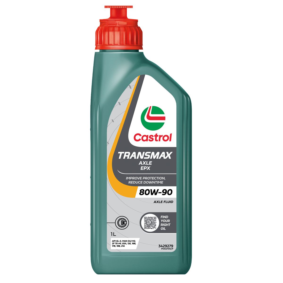 Castrol TRANSMAX Axle EPX 80W-90 Axle Oil 1L 3429279