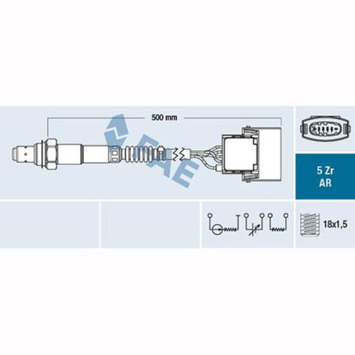 OEX Oxygen Sensor OES Europe OOS1318