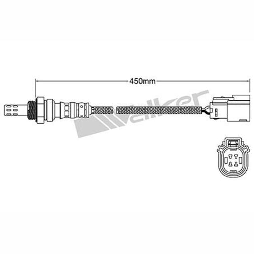 OEX Oxygen Sensor Walker Usa OOS5177