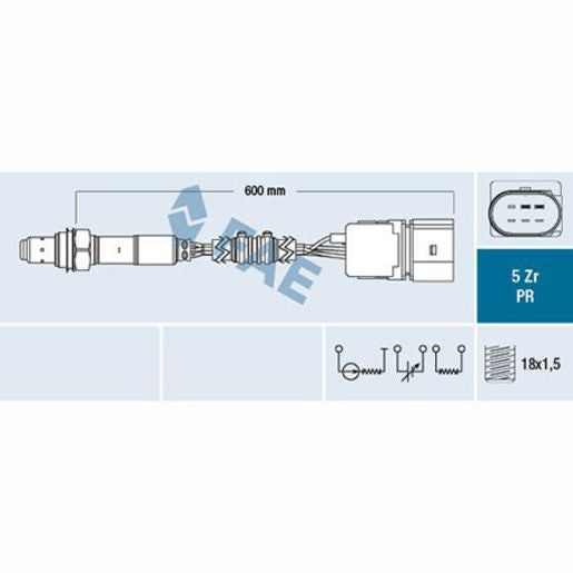 OEX Oxygen Sensor OES Europe OOS5309