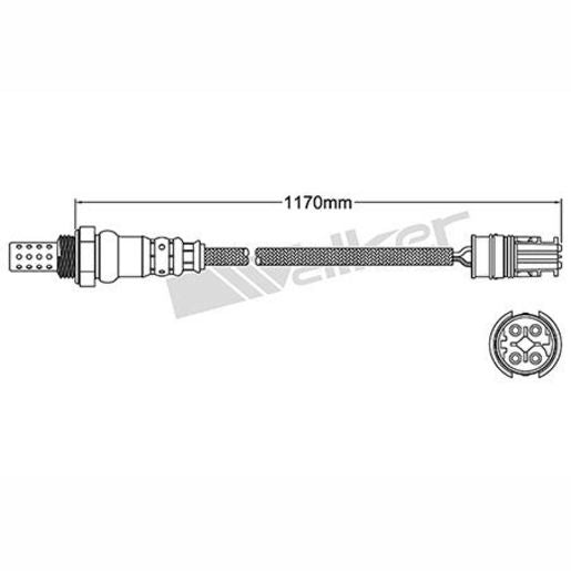 OEX Oxygen Sensor Walker Usa OOS5148