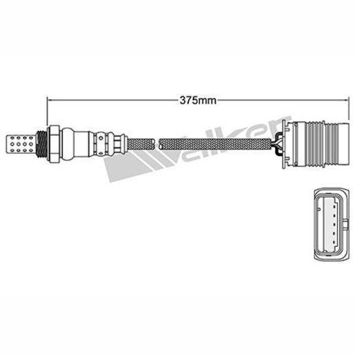OEX Oxygen Sensor Walker Usa OOS5021