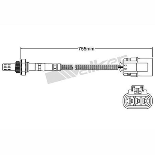 OEX Oxygen Sensor Walker Usa OOS5005