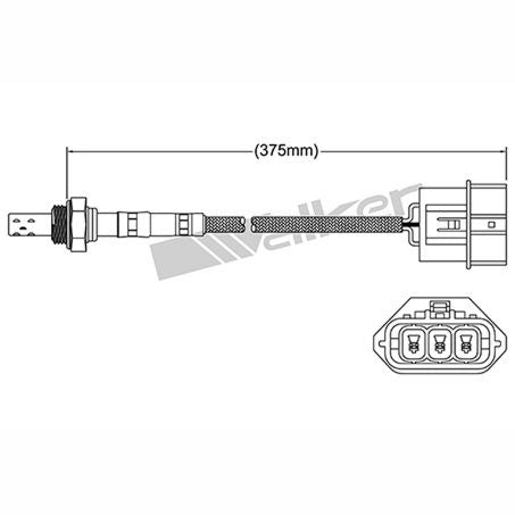 OEX Oxygen Sensor Walker Usa OOS5013