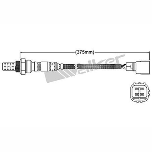 OEX Oxygen Sensor Walker Usa OOS5104