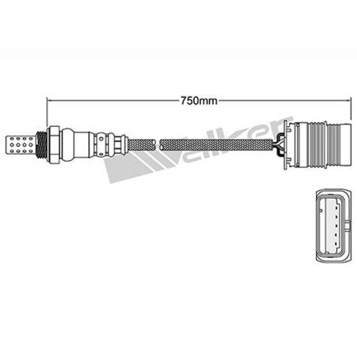 OEX Oxygen Sensor Walker Usa OOS5146