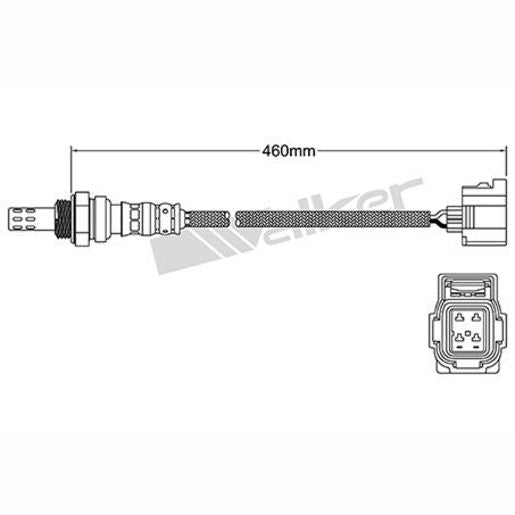 OEX Oxygen Sensor Walker Usa OOS5092