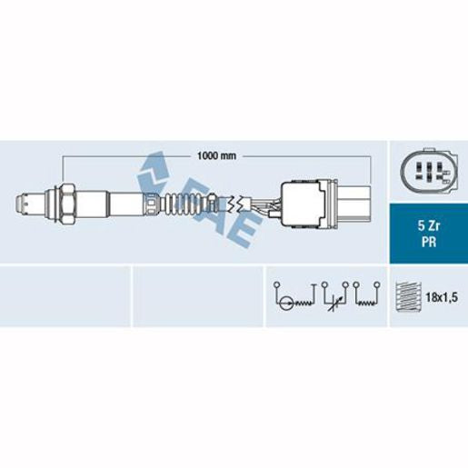 OEX Oxygen Sensor OES Europe OOS5237