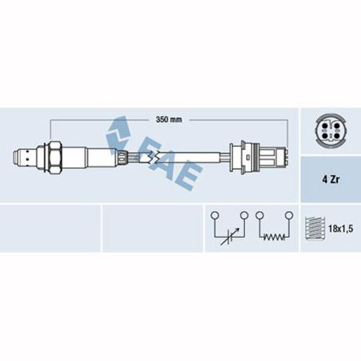 OEX Oxygen Sensor OOS5376
