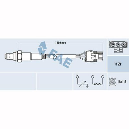 OEX Oxygen Sensor OES Europe OOS5009