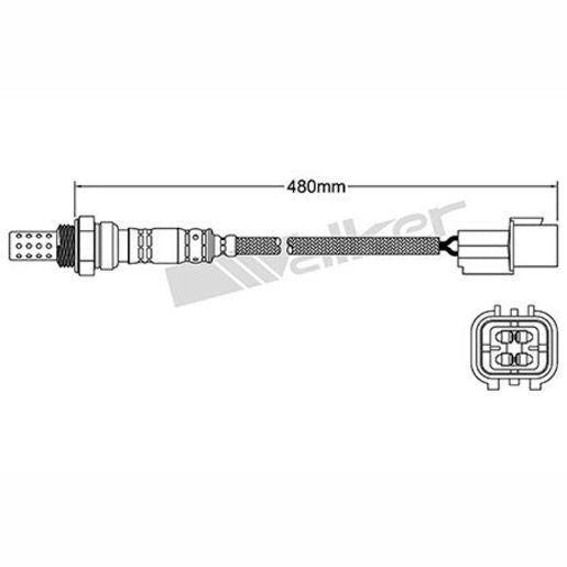 OEX Oxygen Sensor Walker Usa OOS5155