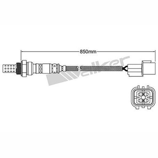 OEX Oxygen Sensor Walker Usa OOS5028