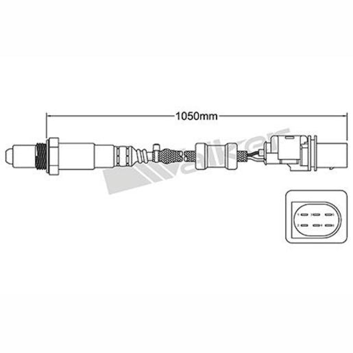 OEX Oxygen Sensor Walker Usa OOS5393