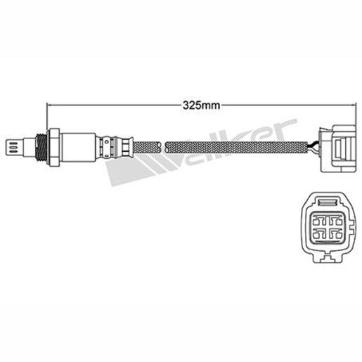 OEX Oxygen Sensor Walker Usa OOS5387