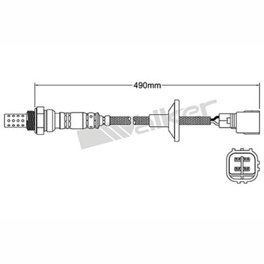 OEX Oxygen Sensor Walker Usa OOS5404