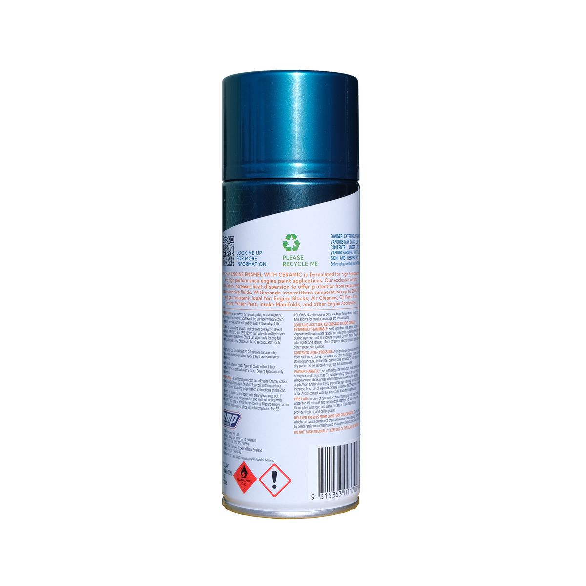 Balchan Engine Enamel Gloss Black 300G BAL102016