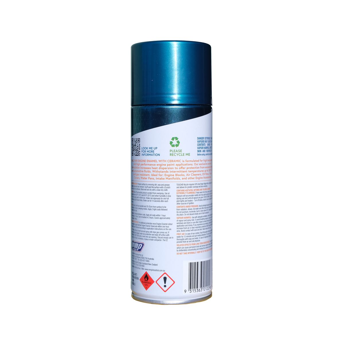 Balchan Engine Enamel Semi-Gloss Black 300G BAL102025