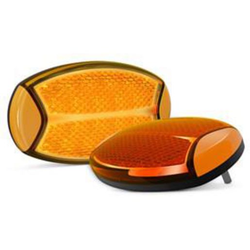 LED Autolamps 174 Series Rear Indicator Lamp 12/24V, Surface Mount, 40cm Cable 174AMB